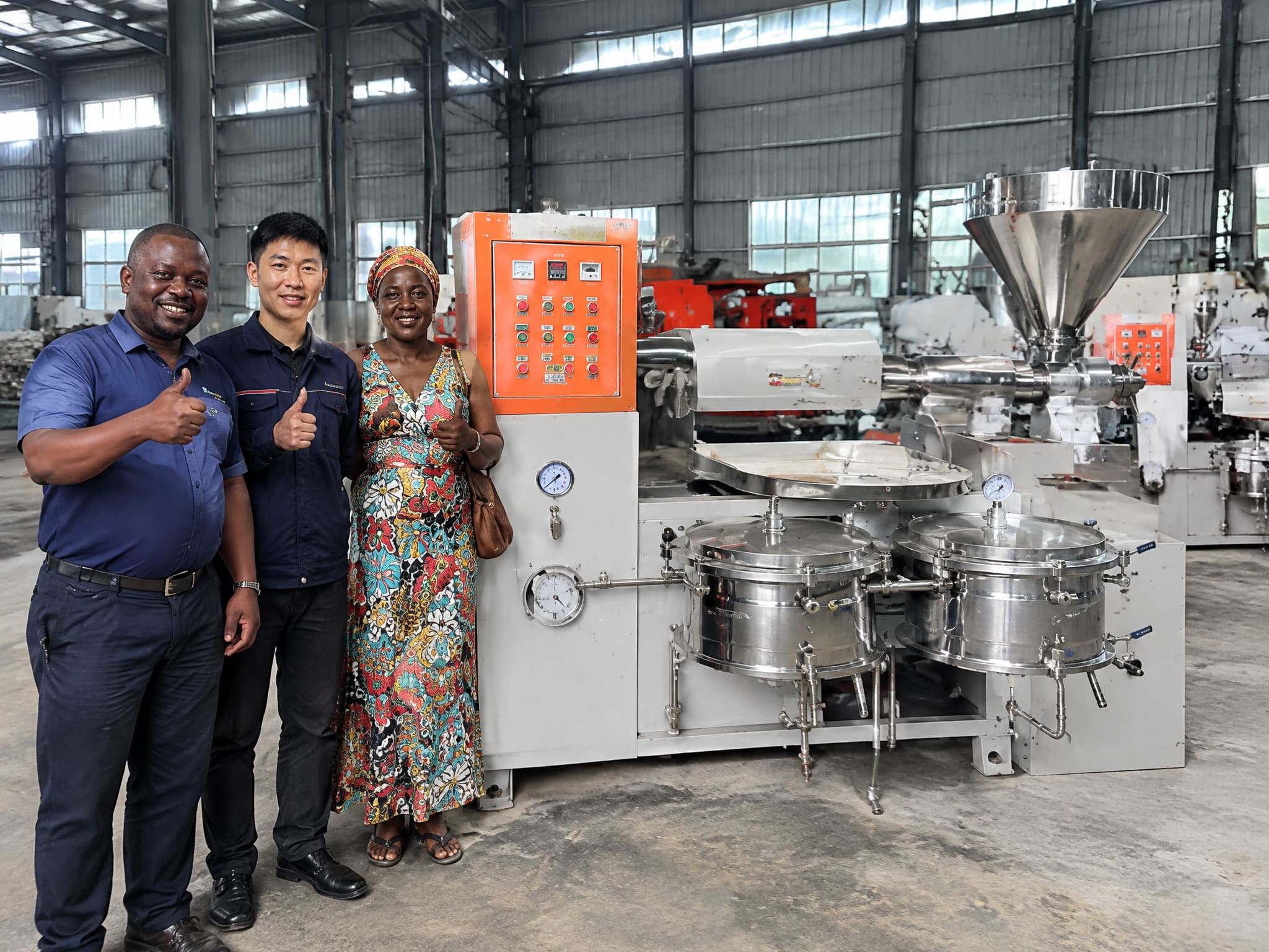 VOLGA screw oil press customer equipment review